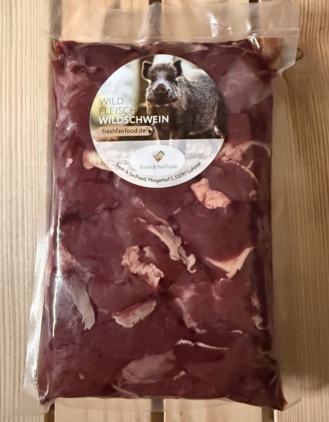 Gulasch vom Wildschwein