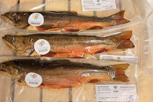 Saibling geräuchert
