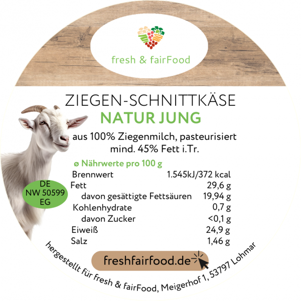 Ziegenkäse-Natur