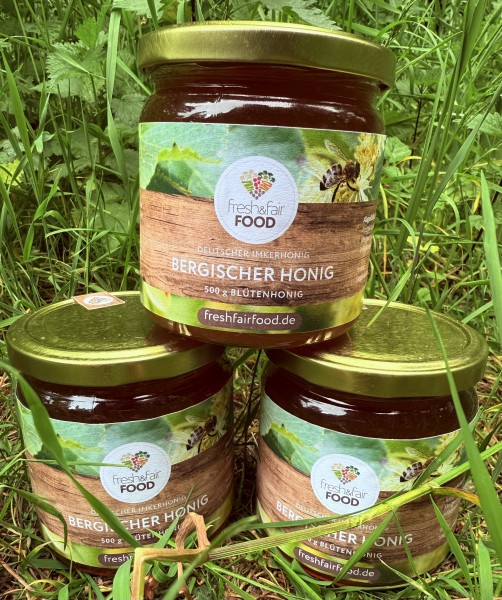Bergischer Honig Blütenhonig Akazie & Lindenblüte 500g